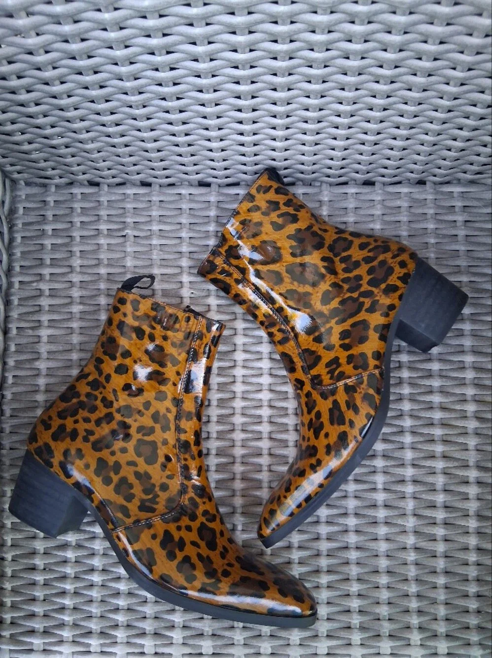 NEW OSSTONE Ankle Boots - Brown/Black